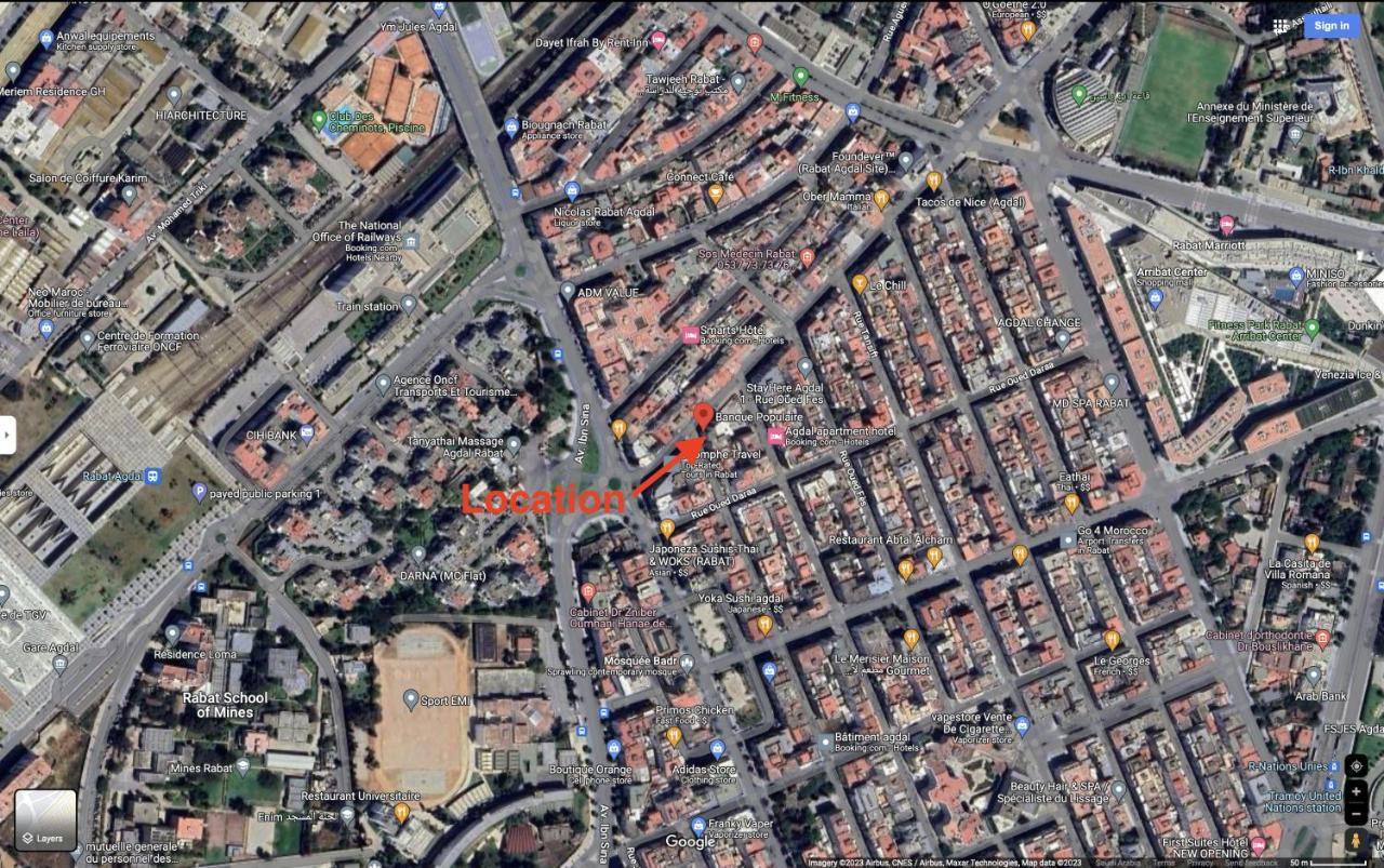 Luxury Apartment 3 Bedroom In The Heart Of Agdal Near Arribat Center Ραμπάτ Εξωτερικό φωτογραφία